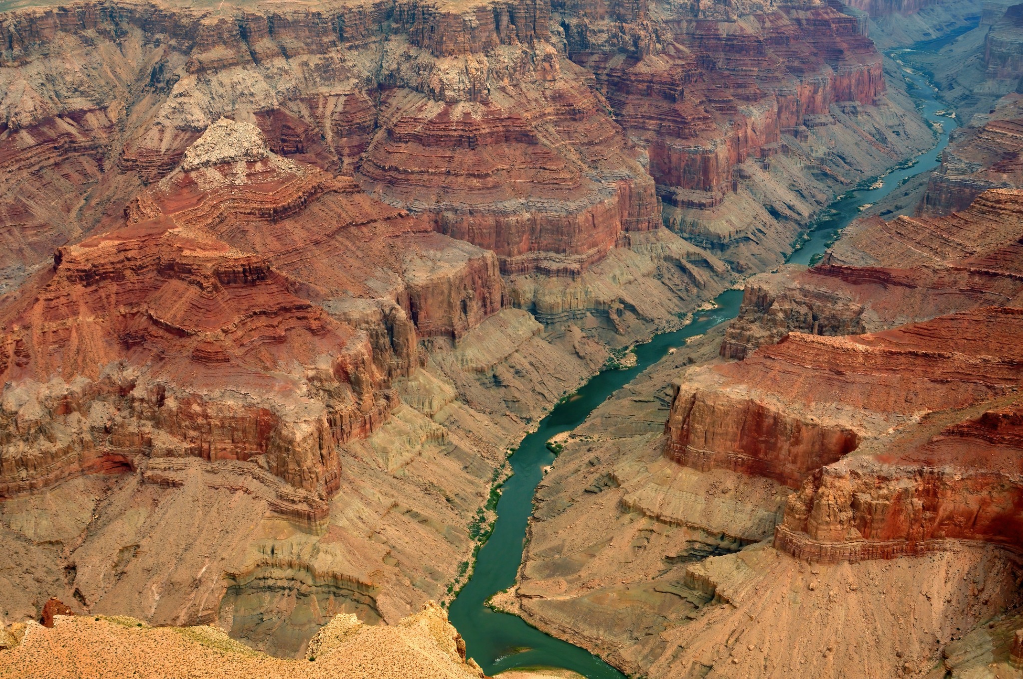Colorado River in Grand Canyon National Park Arizona