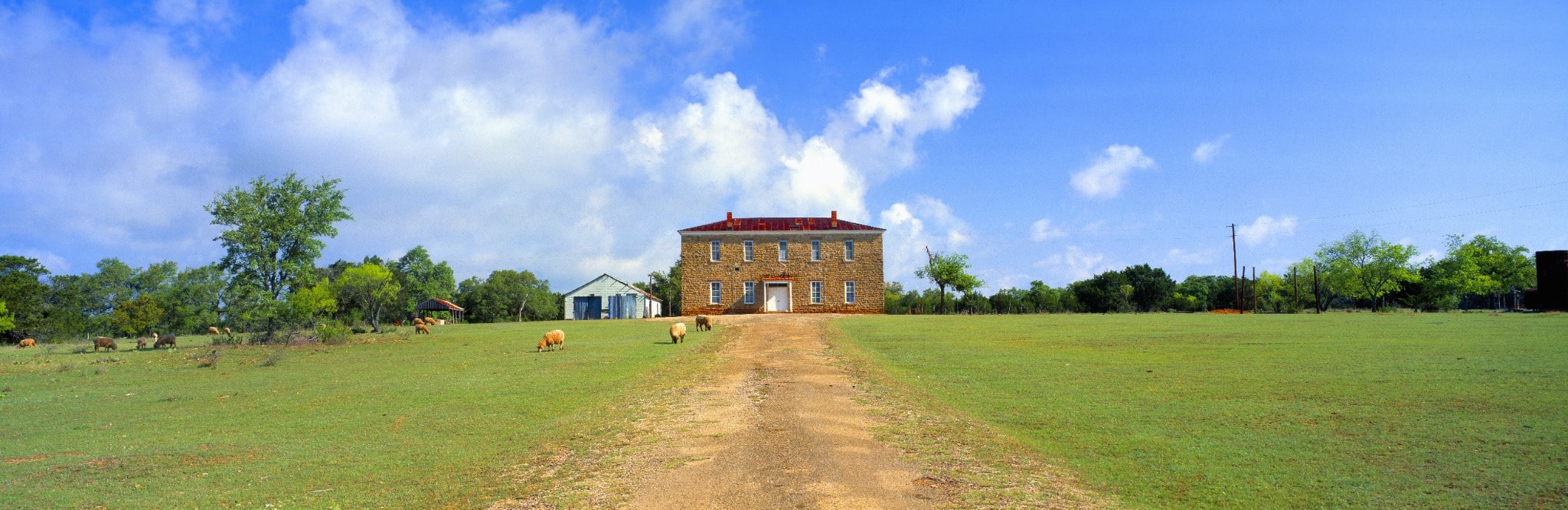 Oude boerderij in Hill Country Fredericksburg Texas