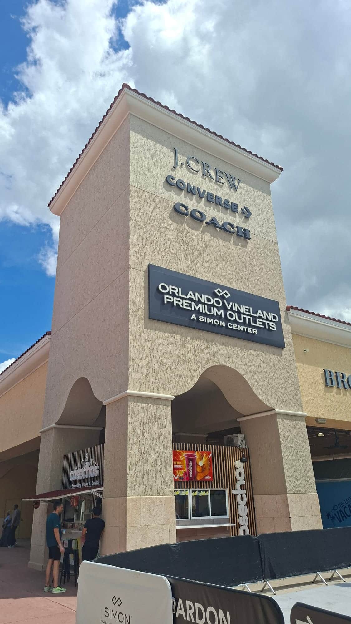 Ingang Orlando Vineland Premium Outlets